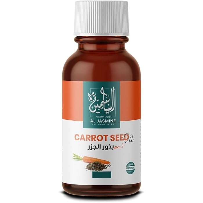 AL JASMINE NATURAL OILS Carrot Seed Oil-Useful for Both Internal and External Use | Reduces Pain in Stomach Ulcers | Promotes Hair Growth | Eliminates Skin Rashes | Leaves Skin Fresh (125 ml) - Image 1